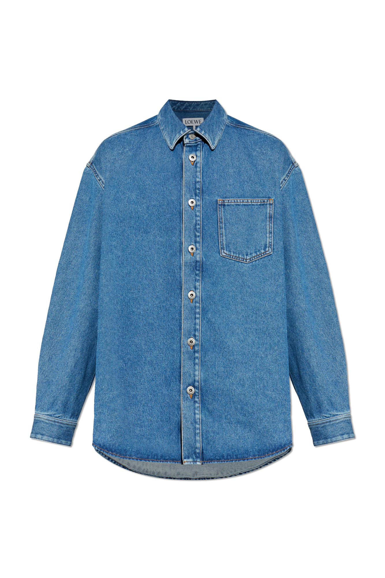 Loewe Denim shirt with pocket | Men's | Vitkac